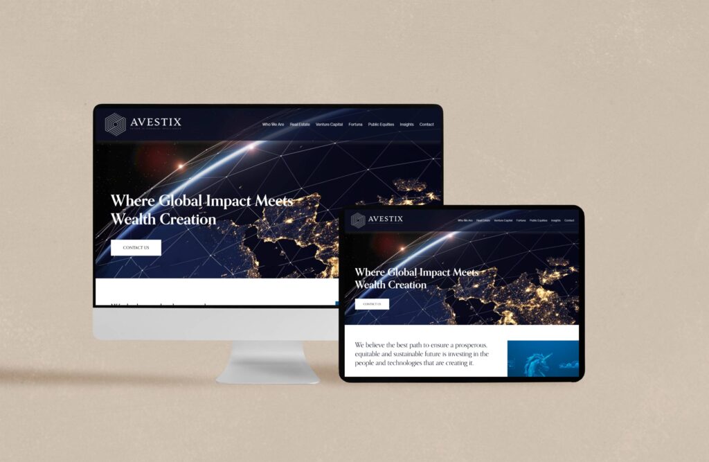 squarespace website redesign modern & minimalist