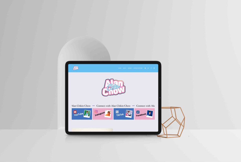 squarespace one page website